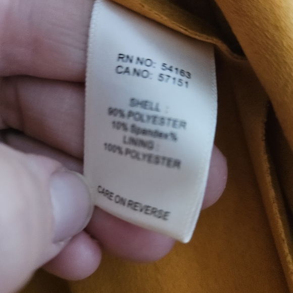 Marc New York Faux Suede Long Women's Duster Size Medium - Picture 3 of 6